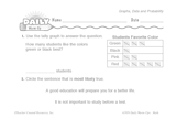 Math Warm-Up 175 for Gr. 1 & 2: Graphs, Data & Probability
