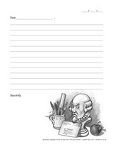First Year Letters Stationery